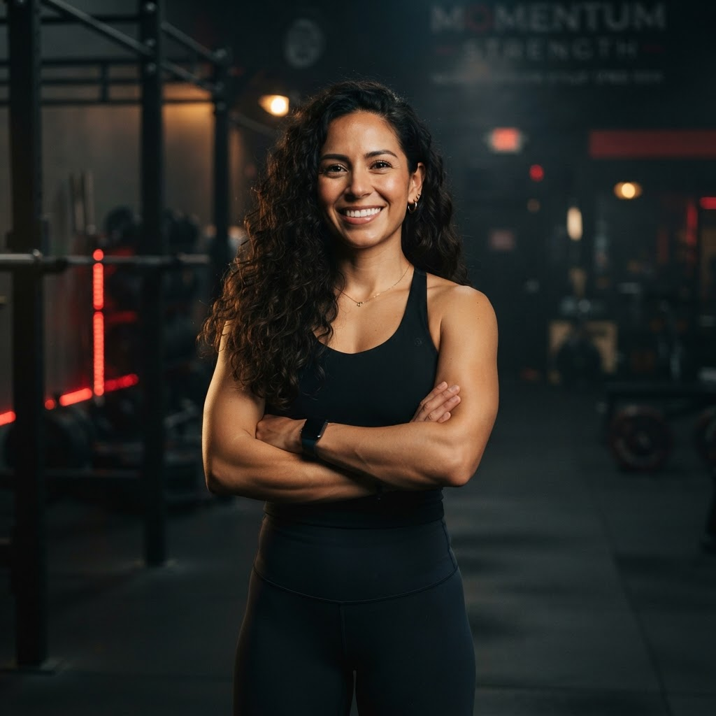 Retrato de Roxana Garcia, personal trainer